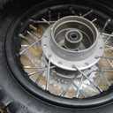10" Rear Wheel Rim Tire Assembly 12mm Bearing 50cc 70cc 90cc 110cc Dirt Pit Pro Trail Bike CRF50 DRZ70 PW50 BBR50 TTR50 DRZ50 SSR 3.00-10 80/100-10 1.4x10 Drum Brake (Tire: 3.00-10 With Drum Brake)
