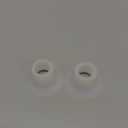 2 PCS 17mm Flange Inserts Compatible with Momcozy M9/M6/M5/S12Pro/S9Pro,Medela,Spectra,Elvie,TSRETE, Bellababy, Lansinoh 24mm Breast Pump, Reduce 24mm Nipple Tunnel Down to 17mm