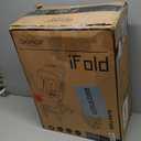 Gravity Folding Baby Stroller - Portable Travel Toddler Stroller w/Adjustable Backrest, Canopy & Cup Holder, Lightweight and UV Protected, One-Hand Automatic Folding - Green