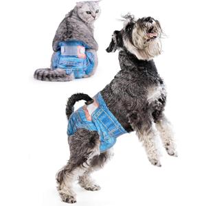 Pet Soft Dog Diapers Female, Disposable Dog Diapers, Cat Diaper for Female Cats, Puppy Diaper, Medium 20 Count
