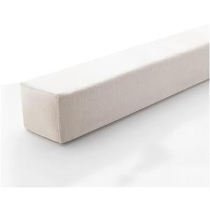 Long Bed Sofa Gap Filler Bed Gap Filler Support Bedside Protection Cushion Gap Filled Bed Sofa Headboard Pillow Armrest Pillow Sofa Support Sofa Pillow Support (Color : Beige, Size : 20X8X80cm)