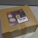 BESTTEN Keyed Same Exterior Door Knob and Single Cylinder Deadbolt Combo Set, Keyed Alike Entry Door Knobs with Lock and Keys for Entrance and Front Door, Satin Nickel