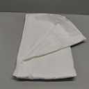 Barossa Design Fabric Snap-in Replacement Liner Extra Long 70" W x 66" H - Hotel Style Removable Liner with Magnets, Machine Washable & Water Repellent - White, 70x66