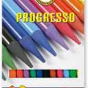 Koh-I-Noor Progresso Woodless Coloured Pencil Set (Set of 24) (24 Count (Pack of 1))