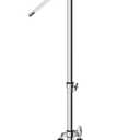 polar lights Cymbal Stand, Adjustable Cymbal Stand for Drum Hardware Percussion Mount Holder Gear Set Drum Hardware Set for Mounting Crash, Ride, Splash Cymbals, Double Braced Legs with Rubber Feet
