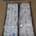 The Honest Company Comfort Dry Disposable Diapers for Sensitive Skin, Hypoallergenic, All The Alpacas + Turtle Time, Club Box Size 1 (814 lbs) 78 Count