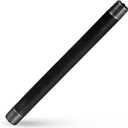Supply Giant QDCM1048 48" Long Pre-Cut Black Steel Pipe with 1" Nominal Size Diameter