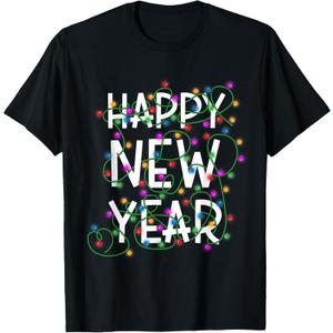New Year's Eve 2026 Family Happy New Year Happy Christmas T-Shirt 3XL