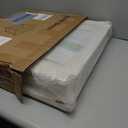 HDPE Shower Bench, Shower Stool with Storage Shelf 2-Tier Spa Stool for Inside Shower,Water Resistant & Non-Slip Design Shower Seat (White L Size)