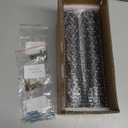 Adjustable Bed Legs Replacement for Adjustable Bed Base Frame, 4 Kind Threads Include,12 inch 3-in-1 Screw in Legs Set of 4