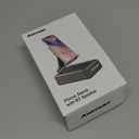 Cell Phone Stand with Wireless Bluetooth Speaker and Anti-Slip Base HD Surround Sound Perfect for Home and Outdoors with Bluetooth Speaker for Desk Compatible with iPhone/iPad/Samsung Galaxy (Black)