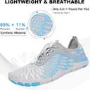 Hike Barefoot Shoes for Women Men Non-Slip Breathable Walking Shoes Wide Toe Box Comfortable Athletic Footwear