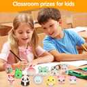 24 PCS Squishy Toys for Kids Bulk  Party Favors Valentines Day Squishies Valentines Day Gifts for Kids Classroom School Pinata Stuffers Birthday Gifts for Boys & Girls Classroom Prizes Elementary