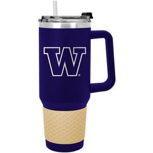 PURPLE WASHINGTON HUSKIES 40OZ COLOSSUS STAINLESS STEEL TUMBLER