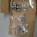 Garage Door Lock T-Handle Locks Latch Replacement Parts with 4 Keys, Mounting Hardware Included, Fit 1-3/8" to 2" Thick Doors, T-Handles Locking Set for Garage Door - 2pack