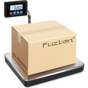 Fuzion Shipping Scale 440lb x 10g Accuracy, Postal Scale with Hold/Tare, Digital Shipping Scale for Packages Small Business, Luggage, Battery & AC Adapter