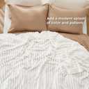 Bedsure GentleSoft King Size Blanket for Bed - Cozy Soft Blankets for Women, Cute Large Bedding Fleece Throws for Girls, Off White, 108x90 Inches