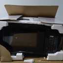 Emerson MW7302B Compact Countertop Microwave Oven with Touch Control, LED Display, 700W, 10 Power Levels, 6 Auto Menus, Glass Turntable and Child Safe Lock, 0.7 Cu., Ft. Black