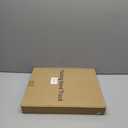 SPACEKEEPER Folding Hand Truck, 500 LB Heavy Duty Luggage Cart, Utility Dolly Platform Cart with 6 Wheels & 2 Elastic Ropes for Luggage, Travel, Moving, Shopping, Office Use, Black