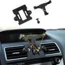 for Subaru WRX Car Phone Mount, Carbon Black Interior Hands Free Phone Holder, Gravity Air Vent Car Mount for Cell Phone Compatible with Subaru WRX STi 2016-2021