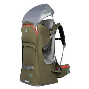 WIPHA Baby Backpack Carrier, Ergonomic Child Carrier Hiking with Sun Canopy, Safe Toddler Hiking Backpack Carrier with Large Storage Space&Insulated Pocket, Adjustable Padded Child Seat