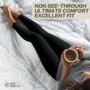 3 Pack Leggings for Women High Waisted - No See Through Tummy Control Cycling Workout Yoga Pants with Pockets Reg & Plus (XL)