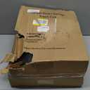 5 Gallon Bathroom Garbage Can with Lid, Automatic Motion Sensor Black Garbage Can, Touchless Slim Waterproof Garbage Bin for Kitchen, Bedroom, Office, and Bathroom