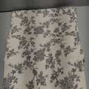 100% Cotton French Pastoral Table Runners, 13x36 Inch Black Farmhouse Table Runners 36 Inches Long, Vintage Flowers Print Home Decors