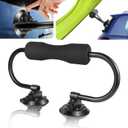 HLOGREE Kayak Load Roller, Kayak Roof Roller Loader Mount, Kayak Roller Load Assist, Suction Cup Kayak Roller Loader for Kayak, Kayak Helpers, Kayak Loader Lift Assist System for Car SUV, Kayak Accessories