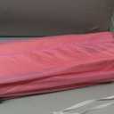 Folding Balance Beam for Kids- Gymnastics Foam Floor Beam, Anti-Slip Bottom with Carrying Bag, Faux Suede Covered, Gymnastics Equipment for Home (Faux Suede, Starlight Rainbow, 9FT)