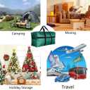 Extra Large Canvas Duffle Bag for Travel, Big Oversized Foldable Storage Bag