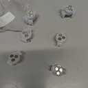 2025 Upgraded Magnetic Christmas Light Clips,100 Pack Extra Strong Magnetic Clips Hooks for C9 C7 Christmas Lights, Magnet Christmas Light Clips for Metal Roof Gutters Outside Patio Holiday Lighting