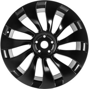 New 21inch 21 inch x 9.5 inch Front Wheel Rim Fits For Tesla Model Y 2020 2021 2022 2023, Black OEM Alloy Wheels, 118822600B