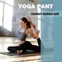 SINOPHANT High Waisted Leggings with Pockets Women, Full Length Capri Buttery Soft Stretchy Yoga Pants (Black, XXL)