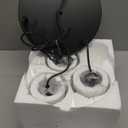 3 Lights Industrial Pendant Light with Glass Shade Matte Black Pendant Lighting Adjustable Industrial Retro Style Hanging Light,Kitchen Island Farmhouse Pendant Lights Fixtures for Kitchen,Farmhouse