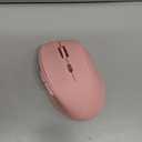 E-YOOSO Wireless Mouse for Laptop, Portable Optical Computer Mouse, 6 Buttons, Cordless 2.4GHz with USB Receiver, 5-Level 4800 DPI, 18 Months Battery Life, for PC, Chromebook, Windows, Mac(Pink)