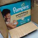 Pampers Swaddlers Diapers, Size 0 (up to 10 lbs), 84 Count, Absorbent, Keeps Baby Dry and Comfortable, Skin Safe Disposable Baby Diaper