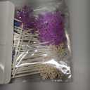 Marspark 48 Pieces Snowflake Cupcake Toppers Picks Frozen Cake Decorations winter cake Topper for Baby Shower Birthday Party