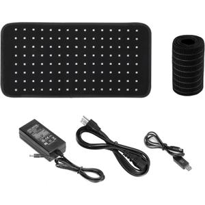 25W 660nm LED Red Light and 850nm Near Infrared Light Therapy Devices Large Pads Wearable Wrap for Body Pain Relief (4 Piece Set)