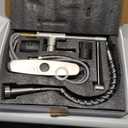 OWOFAN Kitchen Faucet with Pull Down Sprayer Brushed Nickel Stainless Steel 1 Handle Pull Out Spring Sink Faucets 1 Hole Or 3 Hole Dual Function for Farmhouse Camper Laundry Utility Rv Wet Bar