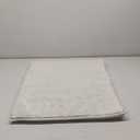 SUBRTEX Bathroom Rugs Chenille Bath Rug Soft Short Plush Bath Mat Soft Shower Mat Water Absorbent Shower Mat Quick Dry Machine Washable(White,24" x 60")