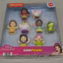 Fisher-Price Little People Toddler Toys Disney Princess Story Duos 8-Piece Figure Set for Pretend Play Kids Ages 18+ Months