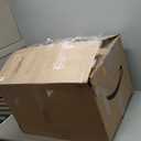 Automatic Cat Litter Box Self Cleaning - App Control, Open-Design, Smart Health Monitor, Suitable for Medium Cats and Kittens, Anti-Pinch Safety, Quiet Operation - White