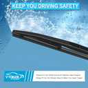 VTOGOI 16" Rear Wiper Blades Replacement for Honda Odyssey 2024-2005 Insight 2011-2010 Passport 2024-2019 Subaru Outback 2024-2020 Forester 2005-2004 Impreza 2011-2008 Rear Windshield Wiper Blades