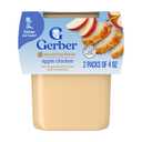 Gerber Stage 2 Baby Food, Apple Chicken, 4 oz Tub (16 Pack)