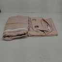 Diraysid 100% Blackout Curtains Beige Linen Curtains for Bedroom Grommet Thermal Insulated Room Darkening Drapes (2 Panels, W52 x L95 Inch)