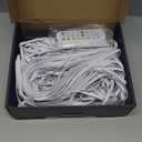 POOFZY Permanent Outdoor Lights for House,200ft RGB+IC Smart Outdoor Decor, 50 Scene Modes,App/Remote Control,for Christmas,Super Bowl,V-Day,Thanksgiving,Daily & Holiday Party Decor