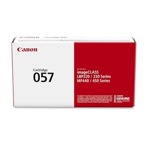 Canon Genuine Toner Cartridge 057 Black (3009C001), 1-Pack, for Canon imageCLASS MF449dw, MF448dw, MF445dw, LBP228dw, LBP227dw, LBP226dw Laser Printers, Standard Canon Genuine Toner Cartridge 057 Black (3009C001), 1-Pack, for Canon imageCLASS MF449dw, MF448dw, MF445dw, LBP228dw, LBP227dw, LBP226dw Laser Printers, Standard