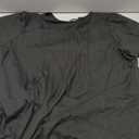 OFEEFAN Womens T Shirts Short Sleeve Pleated Dressy Casual Scooped Neck Summer Tops Blouses 3XL