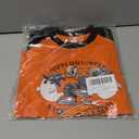 Pumpkin Shirt Toddler Halloween Shirt for Kids Boys Girls Halloween T-Shirts Ghost Clothes Long Sleeve Cotton Tee 2T-8Y (Orange)